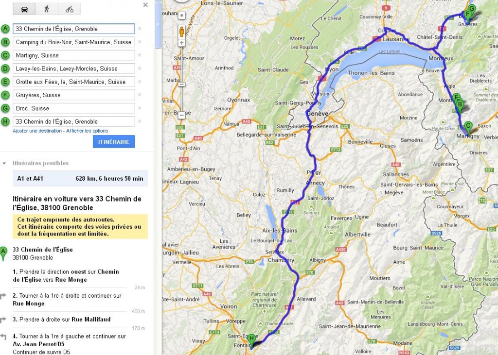 ItinnéraireSuisse